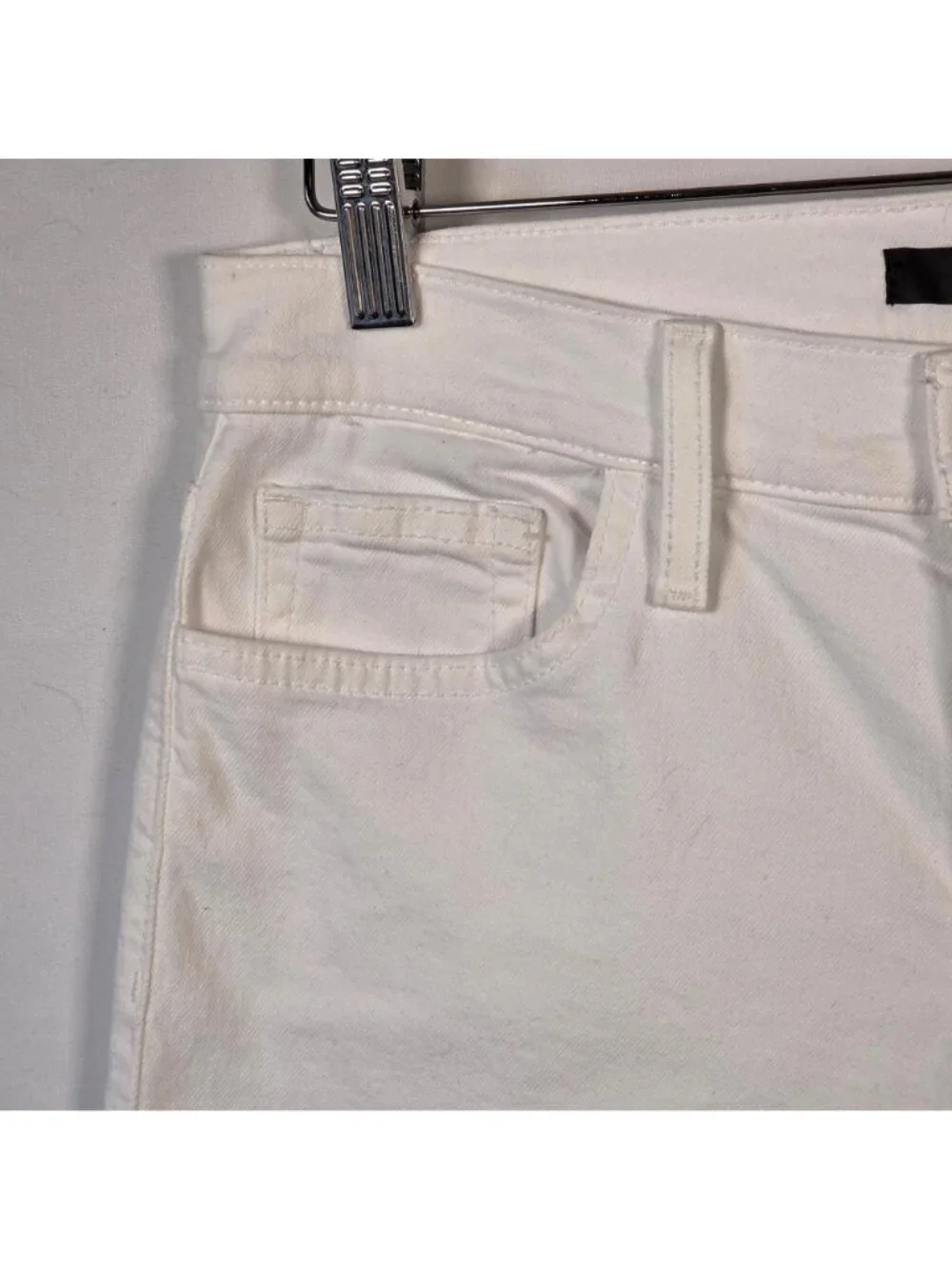Joes Jeans White Denim Justen Bermuda Shorts Size 29